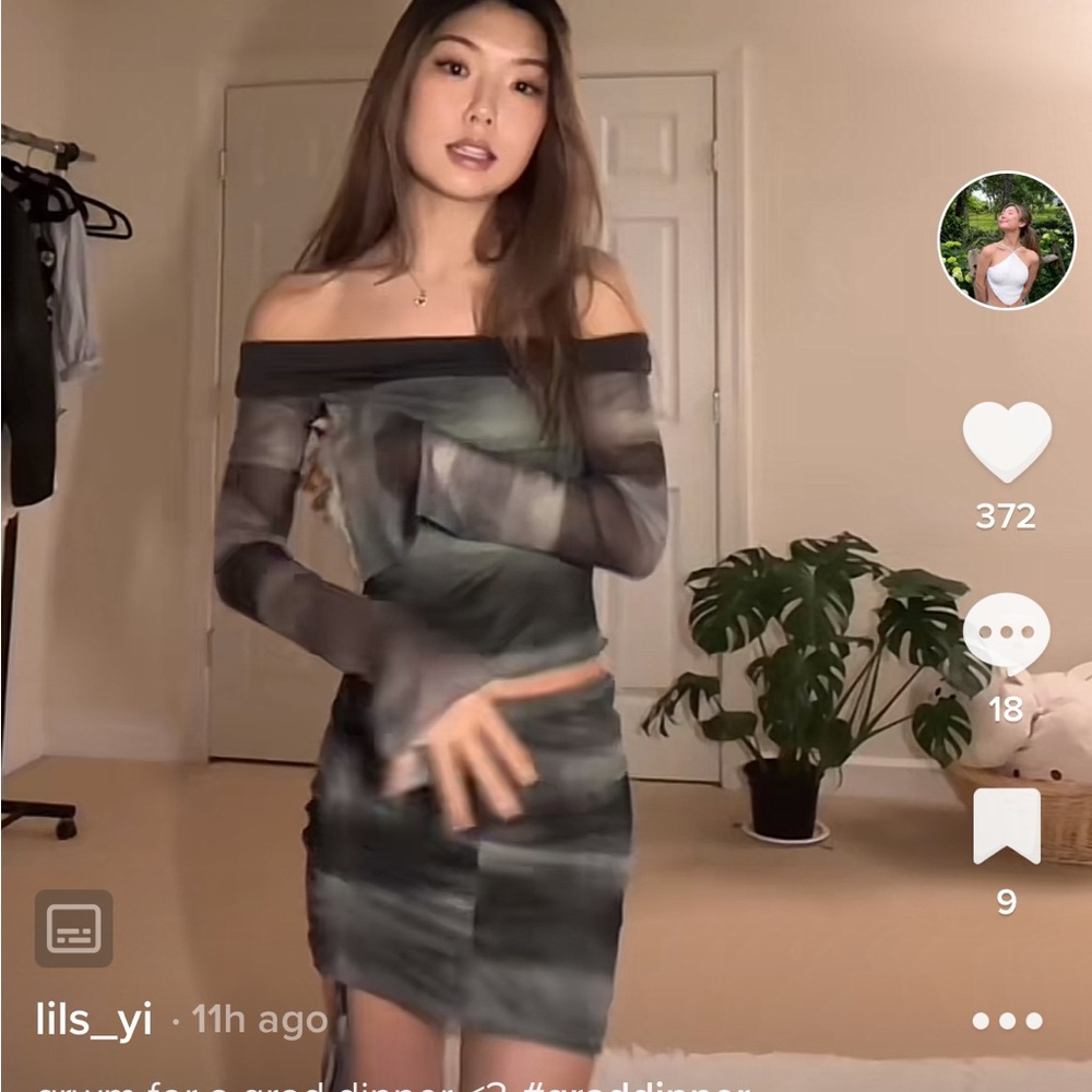 edikted matching off the shoulder set